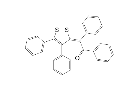 Ethanone, 2-(4,5-diphenyl-3H-1,2-dithiol-3-ylidene)-1,2-diphenyl-