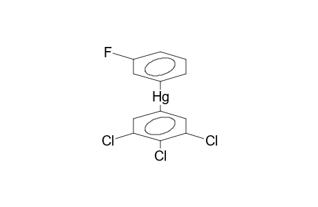 3-FLUOROPHENYL(3,4,5-TRICHLOROPHENYL)MERCURY