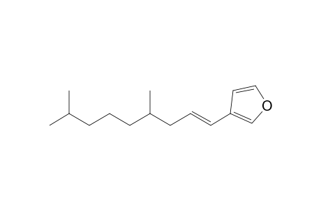 (+/-)-(1'E)-3-(4',8'-DIMETHYLNON-1-ENYL)-FURAN