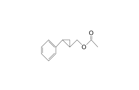 CYCLOPROPANEMETHANOL, 2-PHENYL-, ACETATE