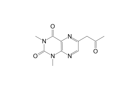 6-acetonyl-1,3-dimethyl-pteridine-2,4-quinone