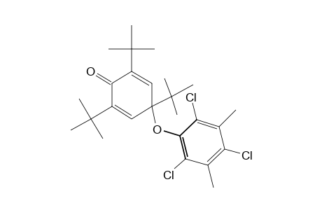 2,4,6-tri-tert-butyl-4-[(2,4,6-trichloro-3,5-xylyl)oxy]-2,5-cyclohexadien-1-one