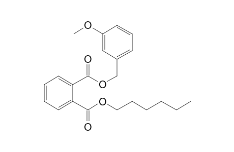 Phthalic acid, hexyl 3-methoxybenzyl ester