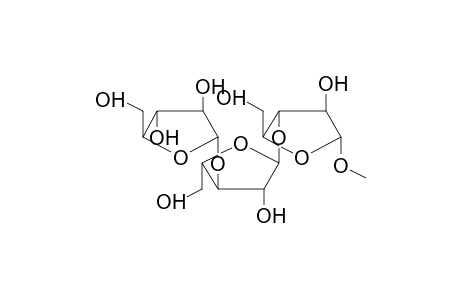 METHYL 3-O-(3-O-(ALPHA-L-ARABINOFURANOSYL)-ALPHA-L-ARABINOFURANOSYL)-ALPHA-L-ARABINOFURANOSIDE