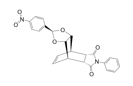 (2-ALPHA,3A-ALPHA,4-BETA,4A-ALPHA,7A-ALPHA,8-BETA,8A-ALPHA)-4A,7A,8,8A-TETRAHYDRO-2-(4-NITROPHENYL)-6-PHENYL-4,8-ETHENO-4H-1,3-DIOXOLO-[4,5F]-ISOINDOLE-5,7