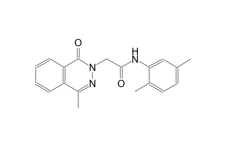 N-(2,5-dimethylphenyl)-2-(4-methyl-1-oxo-2(1H)-phthalazinyl)acetamide