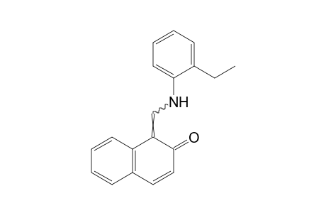 1-[(o-ethylanilino)methylene]-2(1H)-naphthalenone