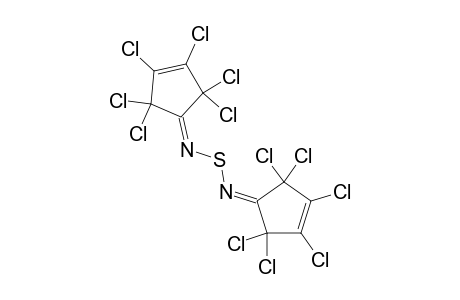 BIS-(HEXACHLORO-3-CYCLOPENTENYLIDENAMINO)-SULFIDE