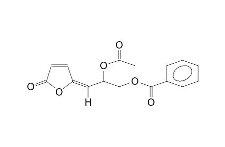 (4E)-6-ACETOXY-7-BENZOYLOXY-2,4-HEPTADIEN-4-OLIDE