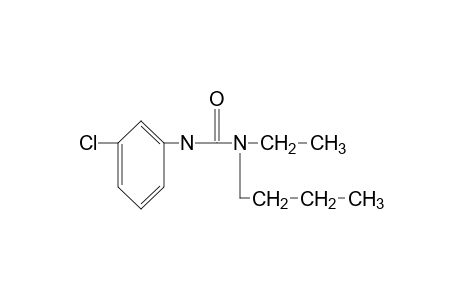 1-butyl-3-(m-chlorophenyl)-1-ethylurea