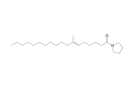 N-(7'-Methyl-6'-octadecenoyl)-pyrrolidine