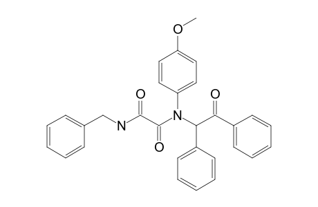 N-(p-Methoxyphenyl)-N-(.alpha.-benzoylbenzyl)-N'-benzyloxamide