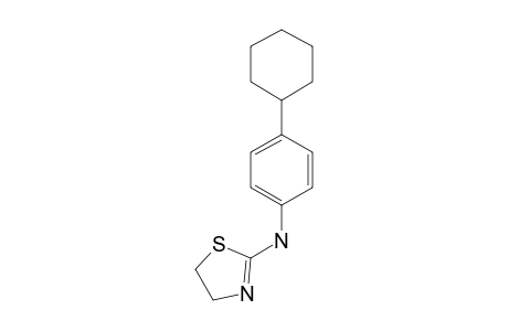 2-(p-cyclohexylanilino)-2-thiazoline