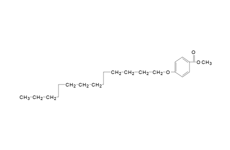 p-(tetradecyloxy)benzoic acid, methyl ester