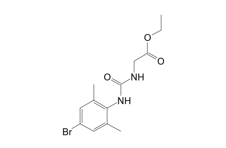 N-[(4-bromo-2,6-xylyl)carbamoyl]glycine, ethyl ester