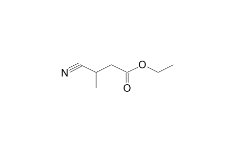 3-Cyano-3-methyl-propionic acid, ethyl ester