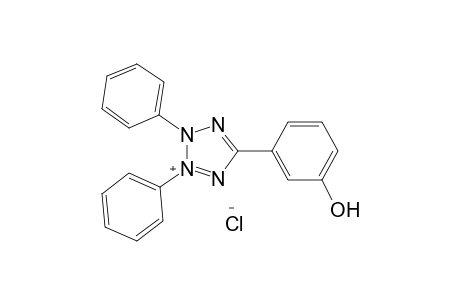 2,3-diphenyl-5-(m-hydroxyphenyl)-2H-tetrazolium chloride