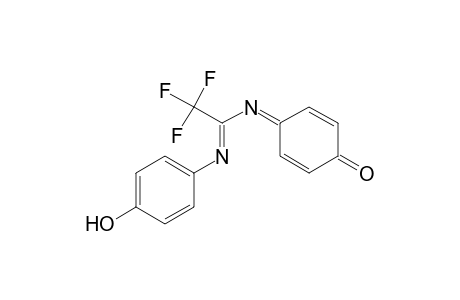 N(1)-(4-Oxo-2,5-cyclohexadien-1-ylidenel)-N(2)-(4-hydroxyphenyl)-2,2,2-trifluoroethanimidamide