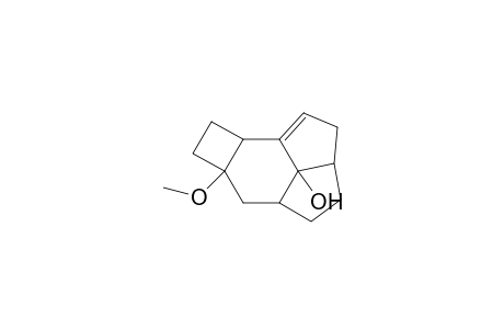 5-Methoxy-tetracyclo(5.5.1.0/2,5/.0/10,13/)tridec-1(12)-en-13-ol