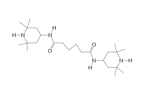 Adiptic acid bis-(2,2,6,6-tetramethyl,-4-piperidyl) amide