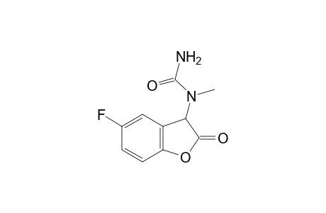 N-(5-Fluoro-2-oxo-2,3-dihydro-1-benzofuran-3-yl)-N-methylurea