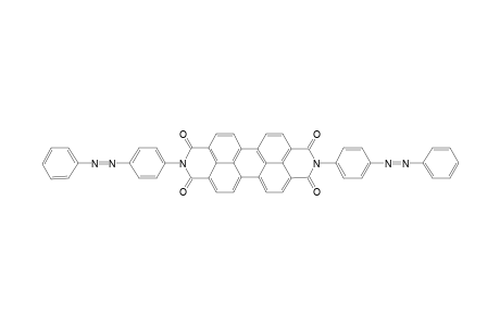 Diimide of 3,4,9,10-perylenetetracarboxylic acid with 4-phenylazoaniline