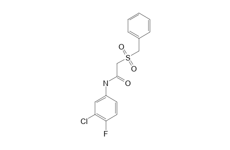 2-(benzylsulfonyl)-3'-chloro-4'-fluoroacetanilide