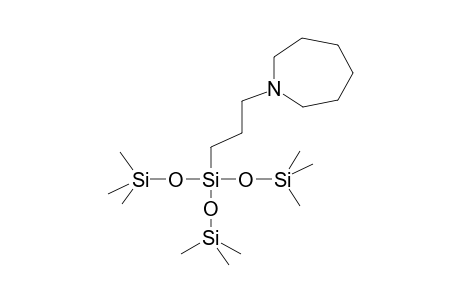 TRIS(TRIMETHYLSILYLOXY)(PERHYDROAZEPINOPROPYL)SILANE