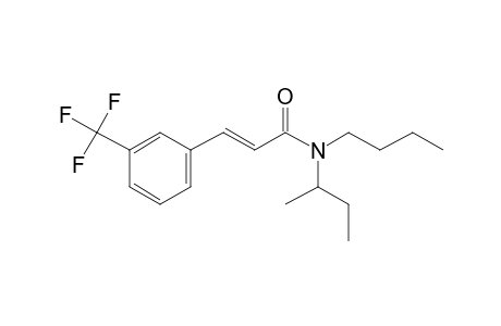 Trans-cinnamamide, 3-trifluoromethyl-N-(2-butyl)-N-butyl-