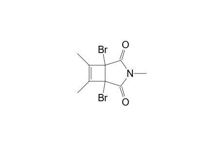 1,5-Dibromo-3,6,7-trimethyl-3-azabicyclo[3.2.0]hept-6-ene-2,4-dione