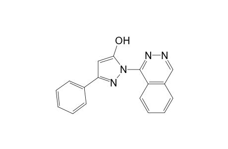 1H-Pyrazol-5-ol, 3-phenyl-1-(1-phthalazinyl)-