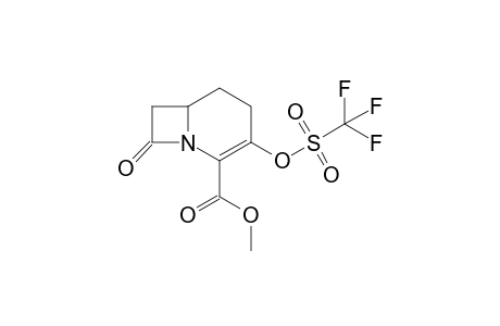 (+-)-Methyl 3-[(Trifluoromethyl)sulfonyloxy]-1-carbacephem-4-carboxylate