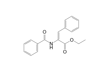 2-Propenoic acid, 2-benzoylamino-3-phenyl-, ethyl ester