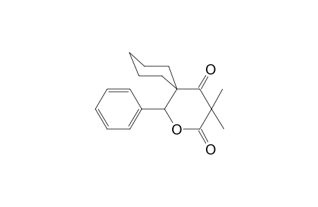 4,4-Dimethyl-1-phenyl-2-oxaspiro[5.5]undecane-3,5-dione