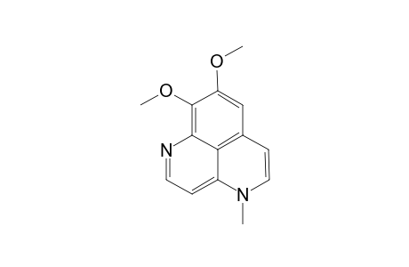 8,9-Dimethoxy-4-methyl-4H-benzo[de][1,6]naphthyridine (4-Methylaaptamine)