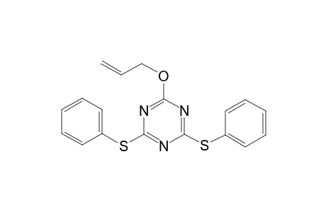 2-Allyloxy-4,6-bis-phenylsulfanyl-[1,3,5]triazine