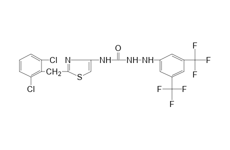 4-[2-(2,6-DICHLOROBENZYL)-4-THIAZOLYL]-1-(alpha,alpha,alpha,alpha',alpha',alpha'-HEXAFLUORO-3,5-XYLYL)SEMICARBAZIDE