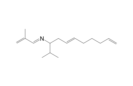 (5E)-2-Methyl-N-[(E)-2-methyl-2-propenylidene]-5,10-undecadien-3-amine