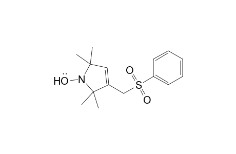 3-Phenylsulfonylmethyl-2,2,5,5-tetramethyl-2,5-dihydropyrrole-1-oxyl