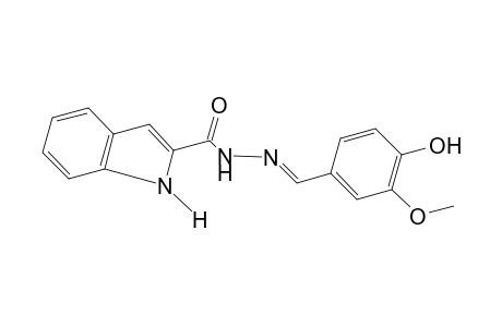 indole-2-carboxylic acid, vanillylidenehydrazide