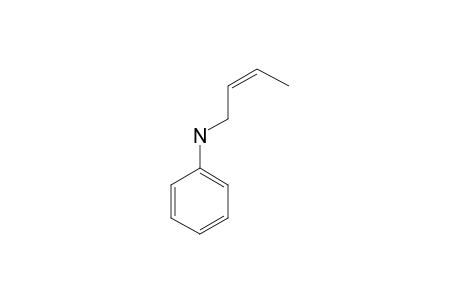 (Z)-N-(2-BUTENYL)-ANILINE