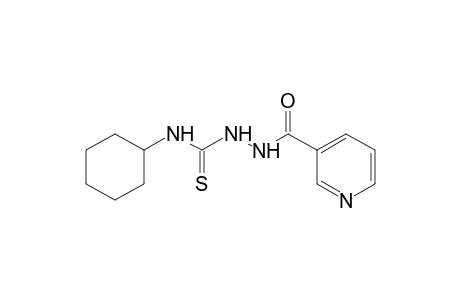 4-cyclohexyl-1-nicotinoyl-3-thiosemicarbazide