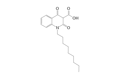 1-Nonyl-2,4-dioxo-1,2,3,4-tetrahydro-3-quinolinecarboxylic acid