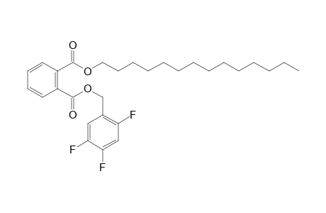 Phthalic acid, tetradecyl 2,4,5-trifluorobenzyl ester