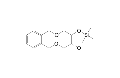 cis-5-[(Trimethylsilyl)oxy]-1,3,4,5,6,8-hexahydro-2,7-benzodioxecin-4-ol