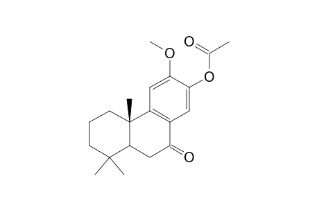 13-acetoxy-12-methoxypodocarpa-8,11,13-trien-7-one