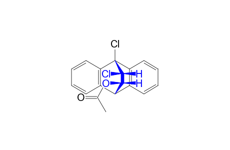 cis-9,12-dichloro-9,10-dihydro-9,10-ethanoanthracen-11-ol, acetate