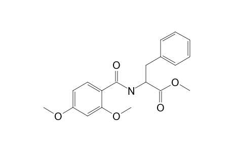 N-(2',4'-Dimethoxybenzoyl)-phenylalanine - methyl ester