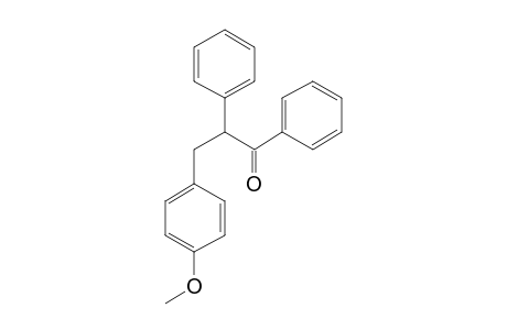 1-Propanone, 3-(4-methoxyphenyl)-1,2-diphenyl-