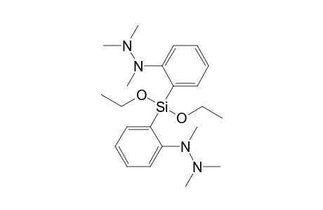 1-[2-[[2-[dimethylamino(methyl)amino]phenyl]-diethoxy-silyl]phenyl]-1,2,2-trimethyl-diazane